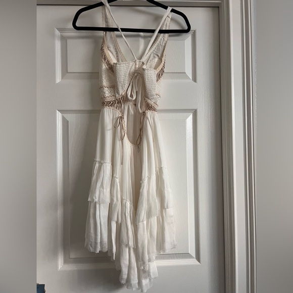 Free People Lace Up Bridal Dress - Picture 8 of 14